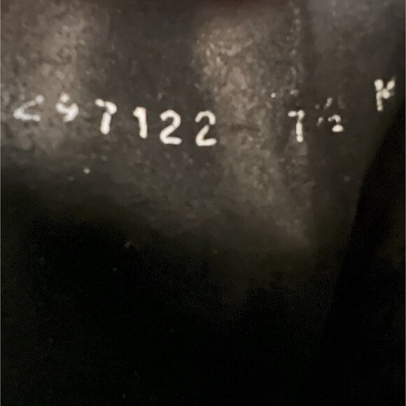 Stuart Weitzman Black  Suede Bootie Platform Wedge Women 7.5 M Buckle Zip - Picture 13 of 16